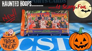 202324 Panini Haunted Hoops Bundle Review Is this a great addition to pass out on Halloween [upl. by Rybma186]