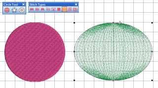 Digitizing Circles And Ovals [upl. by Koffman618]