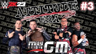 Injuries RUIN Tag Team Feudl WWE MyGM Attitude Era Series EPISODE3 [upl. by Analah]