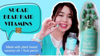 HOW TO TAKE SUGAR BEAR HAIR VITAMINS  ABIGAYLE CHING 💫 [upl. by Kaete]