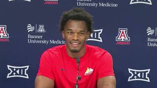 Arizona Basketball Press Conference  Tobe Awaka [upl. by Demetrius]