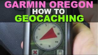 Garmin Oregon 450t  Paperless Geocaching [upl. by Olivie697]