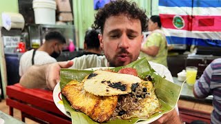 Probando COMIDA CALLEJERA en Costa Rica  ¡Simplemente deliciosa 🇨🇷 [upl. by Atiniuq]