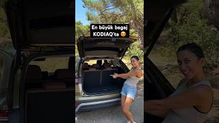 En Büyük Bagaj Yeni Skoda Kodiaq’ta✌️ aycaninarabalari aycascars aycacizer [upl. by Macomber]