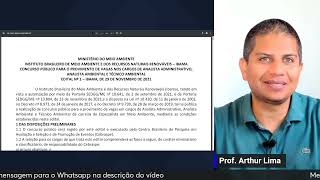 Concurso IBAMA 2024  autorização oficial em breve  Analistas Administrativos e Ambientais [upl. by Eicyak]