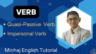 QuasiPassive amp Impersonal Verb  Verb  BCS  University Admission Test  Basic English Tutorial [upl. by Aliber]