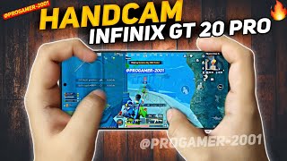 INFINIX GT 20 PRO🥶90 FPS HANDCAM PUBG BGMI TEST BEST GAMING PHONE infinixgt20pro infinix 120fps [upl. by Ibrahim]