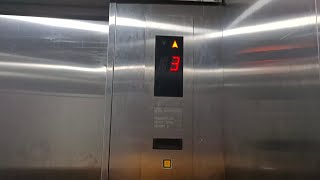 XIZI OTIS 3200 Traction Elevators at Thamrin City Jakarta Blok C  Left [upl. by Ardnasela]