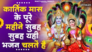 कार्तिक मास भजन Kartik Maas Ke Bhajan l Vishnu Ji Ke Bhajan I Bhajan 2024 Vishnu Lakshmi Ji Bhajan [upl. by Zoarah]