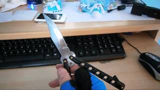 Tutorial italiano BASE apertura e chiusura  balisong  coltello a farfalla [upl. by Laflam]