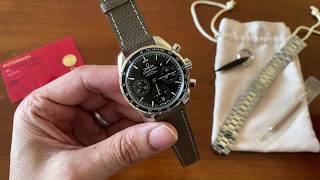 Omega Speedmaster 38 CoAxial Chronograph 38mm [upl. by Airot]