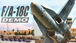 Most Realistic Airshow in DCS  FA18 Demo [upl. by Jeno]