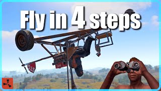 The Best Minicopter Pilot Teaches Us How to Fly in Rust [upl. by Assiar]