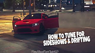 How To Tune For DriftingSideshows On GTA FiveM 2022 F7 TutorialGuide For Drift Beginners [upl. by Uchida]