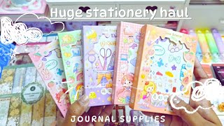 Huge stationery haul and Scrapbooking supplies from anandha stationery ✨️💕 back to school stationery [upl. by Ellessig]