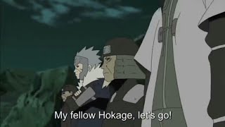 All hokages arrive on the battlefield [upl. by Eskil]