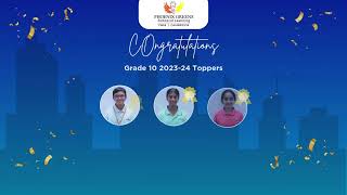 Grade 10 Topper 202324  Phoenix Greens School of Learning  Best CBSE School in Hyderabad [upl. by Hgielsel854]