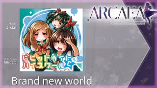 Arcaea Uske  Brand new world Full Combo [upl. by Farnham]