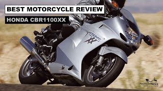 HONDA CBR1100XX SUPER BLACKBIRD BEST MOTORCYCLE REVIEW 16v in line four 6 gears [upl. by Nelrac]