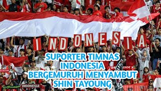 SUPORTER TIMNNAS INDONESIA BERGEMURUH SAAT SHIN TA YOUNG MENDEKATI SUPORTER LA GRANDE [upl. by Costanzia632]