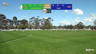 GIPPSLAND SEMI FINAL LEONGATHA VS MOE [upl. by Crowell219]