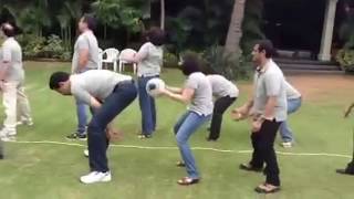 Team Building Activities  Pass The Ball Game [upl. by Thomey]