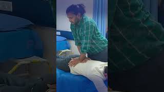 Physio Manipulations done by Rahul Gulve at Ashoka International Pain Management Centre [upl. by Neelia]