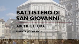 Battistero di San Giovanni Firenze  architettura [upl. by Yves19]