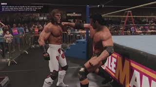 WWE 2K24 Razor Ramon vs Shawn Michaels [upl. by Aneele]