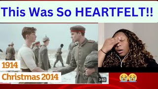 American Reacts to British Sainsburys Ad  1914  Christmas 2014  Reaction  Is This True [upl. by Bertina478]