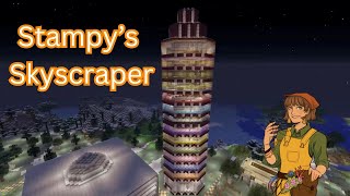 Stampys Lovely Skyscraper  Exploring Stampys Lovely World  Episode 2 [upl. by Gupta]