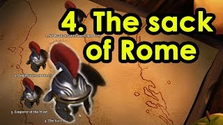 Age of Empires II The Forgotten  Alaric  4 The sack of Rome [upl. by Nerradal725]