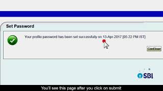 SBI CINB  Vyapaar Administrator First Time Login [upl. by Naimaj334]