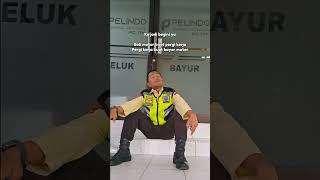 Kaya lingkaran setan aja videolucu lucu satpamlucu viralvideo ngakak satpamganteng [upl. by Conchita169]