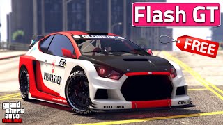 Vapid Flash GT Best Customization  Rally Aggressive Build  NEW Podium Car Review  GTA 5 Online [upl. by Landis]