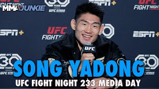 Song Yadong Plans to Call Out Petr Yan With Main Event Win  UFC Fight Night 233 [upl. by Ahseret134]