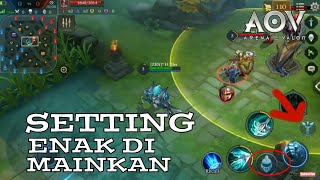 CARA SETTING CONTROL AOV AGAR ENAK DAN MUDAH DI MAINKAN [upl. by Shawnee]