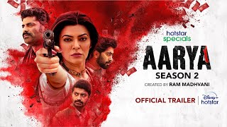 Hotstar Specials Aarya S2  Official Trailer  Ram Madhvani  Sushmita Sen  10th Dec [upl. by Norb]