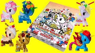 Tokidoki Unicorno Series 6 Full Case Blind Box Figure Opening [upl. by Yajnas]