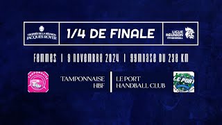 14 finale féminin TrophÉe Réunion Jacques ROYER THBF VS LE PORT [upl. by Idnem655]