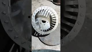 S steel Forward Impeller and tube axial fan manufacturing by Air Drive Engineering Shersha Karachi [upl. by Hayidan484]