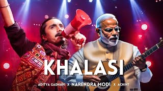 Khalasi  Narendra Modi  Ai Cover  Official MD Songs [upl. by Emerick]