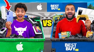 Apple Store Vs Best Buy Dumpster Diving WE FOUND PS5 amp IPHONE 16 JACKPOT [upl. by Odnumde]