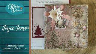 FBLive  Kerstkaart met Romantic Christmas door Joyce J  28 juni [upl. by Zacarias]