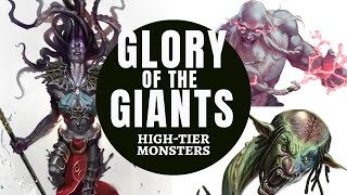 DampD MONSTER RANKINGS  GIANTS amp BIG MONSTERS pt 2 [upl. by Deraj688]