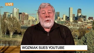 Steve Wozniak Says Hes Taking His YouTube Lawsuit as Far as He Can [upl. by Eneleoj]