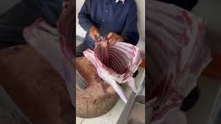 Incredible Cutting skills  best cutting skills  mutton cutting skills viral goatmeat mutton [upl. by Elder]