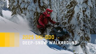 The 2025 SkiDoo DeepSnow Walkaround [upl. by Nuzzi984]