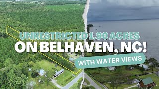 Coastal Living on 190 Acres with Stunning Water Views in Belhaven NC [upl. by Aramad]