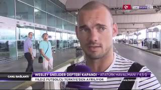 Ve Sneijder gitti  İşte gitmeden önceki son sözleriBeni Tudor gönderdi [upl. by Rovaert]